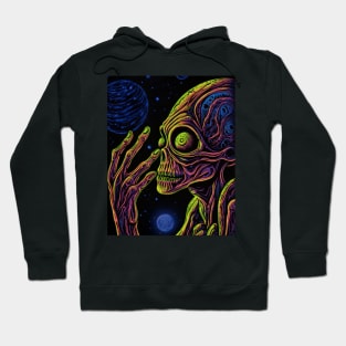 Bug Eye Alien Hoodie